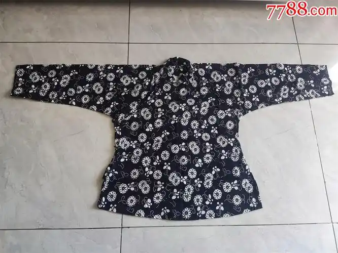 民国时期印花花蝶纹大襟上衣_价格194元_第1张