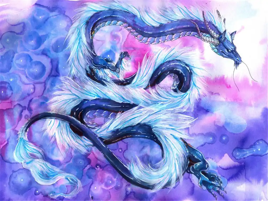 十二生肖龙动漫图片桌面壁纸